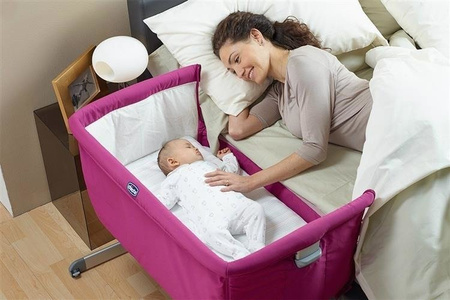 Chicco Next2Me Łóżeczko Dostawne Princess