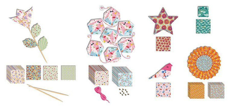 USZKODZONE OPAKOWANIE Zestaw kreatywny do tworzenia origami 7+, Janod