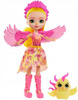 Barbie Enchantimals Lalka+zwierz.domowe FNH22 Falon Phoenix & Sunrise GYJ04
