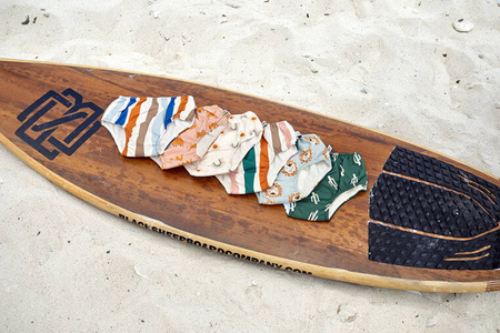 Lassig Majteczki pieluszka do pływania Splash & Fun Fale pink/nature, rozm. 86