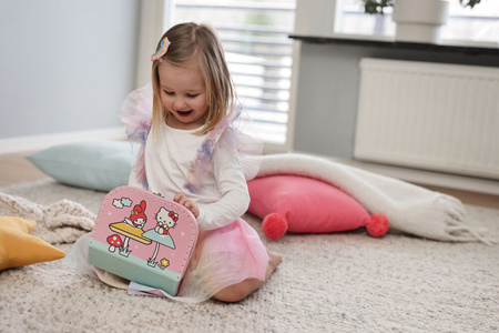 Micki Hello Kitty Drewniana Układanka Puzzle z Uchwytami