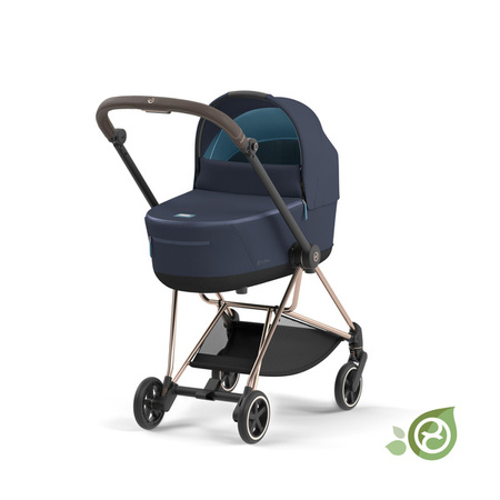Cybex Mios 3.0 Conscious Green Leaf Wózek Głęboko-Spacerowy Eco Dark Navy
