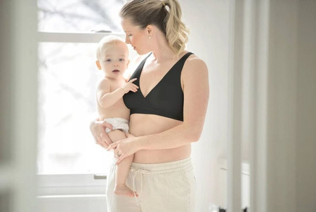 Medela Biustonosz Do Karmienia na noc S Czarny