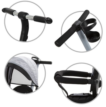 Kidwell Axel Rowerek Trójkołowy Titanium Grey