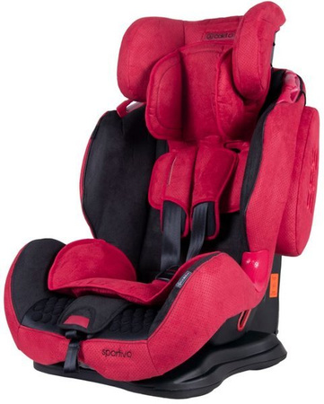 Coletto Sportivo Fotelik Samochodowy 9-36 kg Red 2019