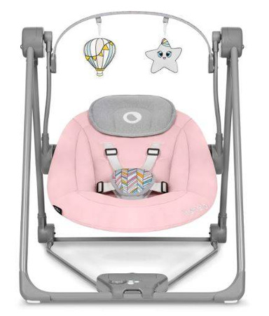 Lionelo Otto Huśtawka Bujaczek Leżaczek Pink Baby