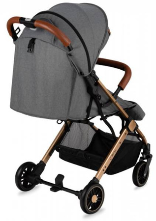 MoMi Estelle Wózek Spacerowy Gold Grey