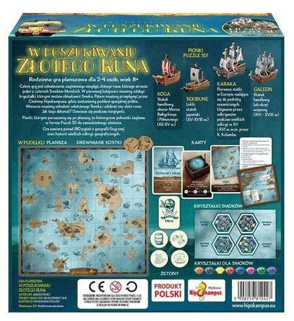 Hippocampus Gra Planszowa W Poszukiwaniu Złotego Runa