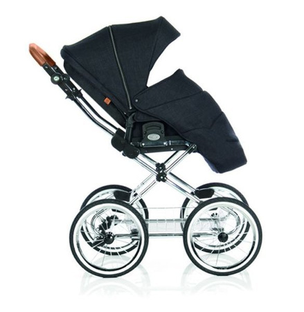 Roan Coss Classic Wózek Głęboko-Spacerowy 2w1 Titanum