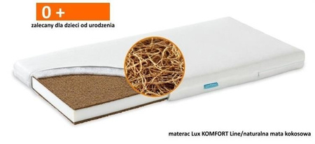 Fiki Miki Materac Lux Komfort Line 140/70 cm