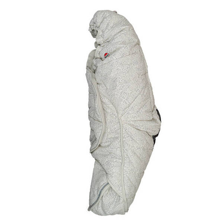 Lodger Wodoodporny Zimowy Śpiworek Do Wózka Szary Taslon Drizzle