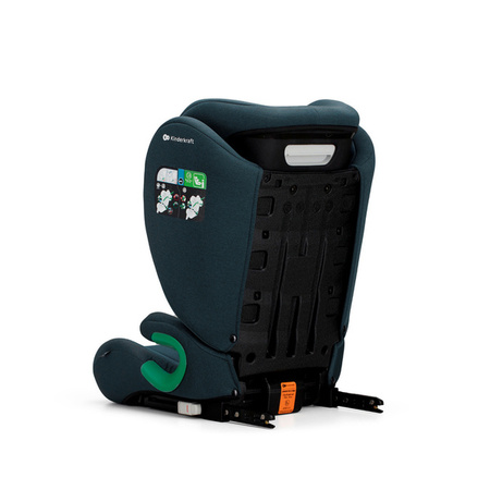 Kinderkraft Junior Fix 2 I-Size Fotelik Samochodowy 15-36kg 100-150cm Harbour Blue