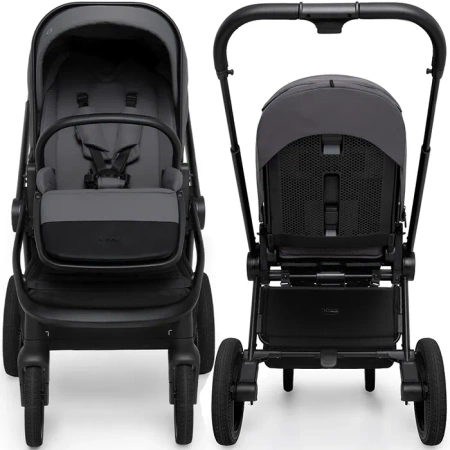 Muuvo Five Wózek Głęboko-Spacerowy + Cybex Cloud G I - Size Fotelik Samochodowy + Baza