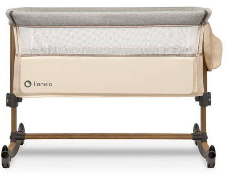 Lionelo Leonie Łóżeczko Dostawne Turystyczne Sand Beige