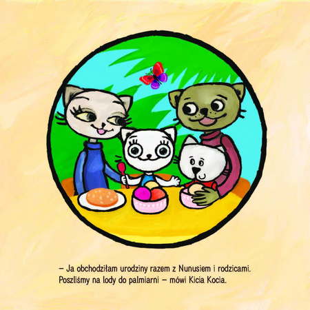 Media Rodzina Książeczka Kicia Kocia Idzie na Urodziny