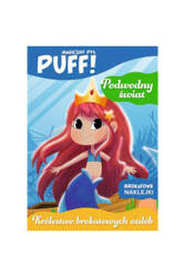 Trefl Książeczka Puff Magiczny Pył Podwodny Świat Naklejek