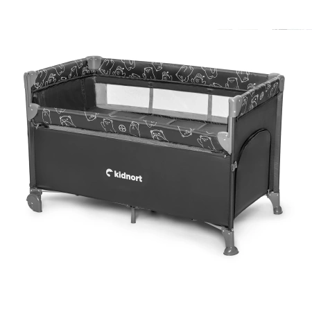 Kidnort Näste Łóżeczko Turystyczne Ciemny Szary