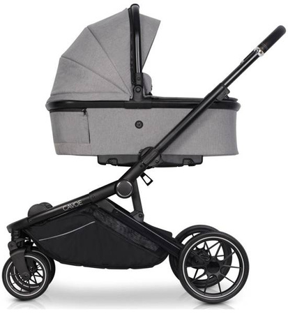 Cavoe Avec Wózek Głęboko-Spacerowy Bliźniaczy 2w1 Frost