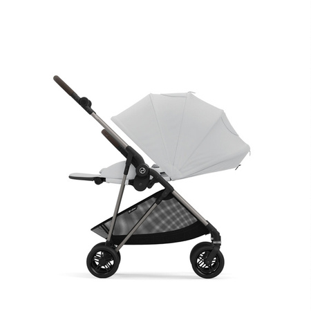 Cybex Melio Wózek Głeboko-Spacerowy Fog Grey + Cloud G I-Size
