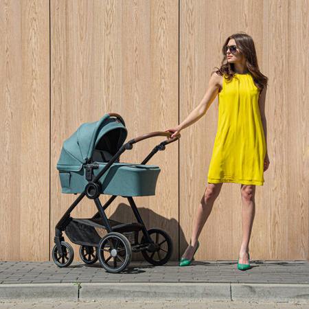 Zokky Ozz Wózek Głęboko-Spacerowy 2w1 Grey Stone