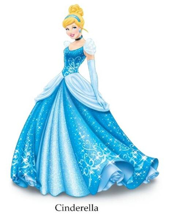 Marko Disney Licencja Dekoracja Ścienna Dwuwarstwowa - Duża - Kopciuszek