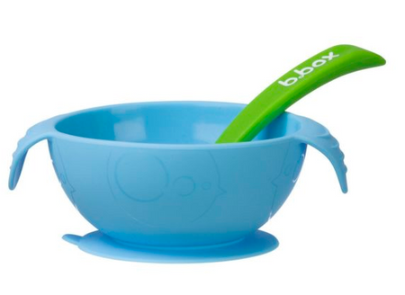 B.Box Silikonowa Miseczka Z Łyżką Ocean Breeze