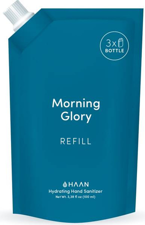 Haan Płyn Uzupełniający Sanitizer Spray do Dezynfekcji Rąk 100 ml Morning Glory