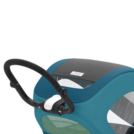 Cybex Zeno Bike Przyczepka Rowerowa Mid Turquoise
