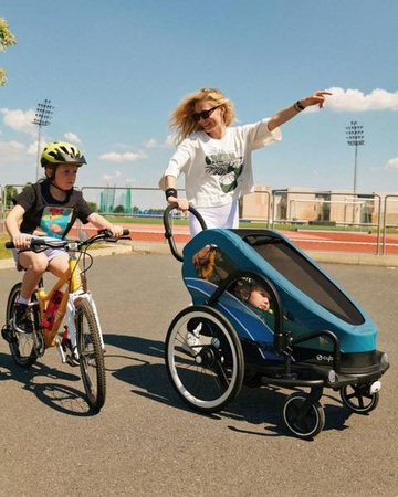 Cybex Zeno Bike Przyczepka Rowerowa Light Pink