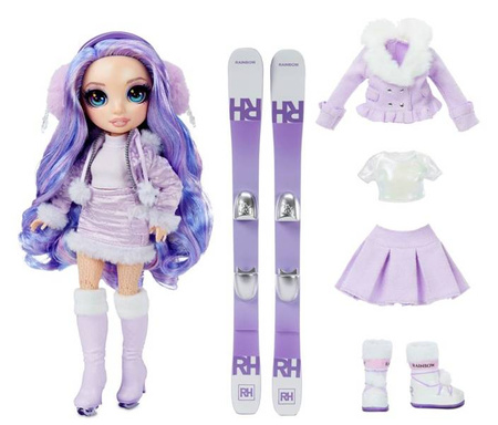 Rainbow High Fashion Winter Break Lalka Przerwa Zimowa Violet Willow