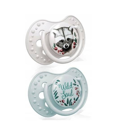 Lovi Smoczek Silikonowy Dynamiczny 0-2 M 2 Szt Wild Soul 22/881 Boy