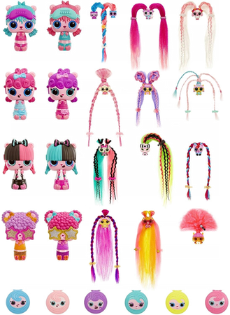 Pop Laleczka Pop Hair Surprise