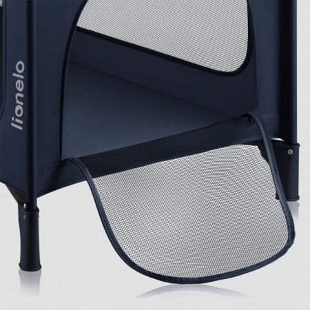 Lionelo Jasmin łóżeczko turystyczne Easy Fold Blue Navy