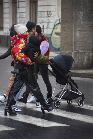 Cybex Mios 2.0 + Gondola Wózek Głęboko-Spacerowy Wings Jeremy Scott Cherub Pink