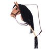 Hoppihorse Koń na Kiju Hobby Horse A4 Ciemny Brąz 64cm