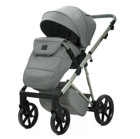 Adamex QUANTUM NATURA Wózek Głęboko-Spacerowy QN-7 Salvia