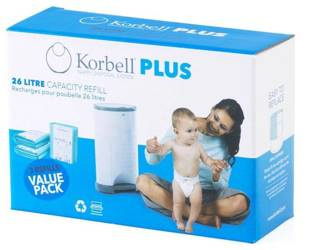 Korbell Plus 26l Wkład Worek 3-pack