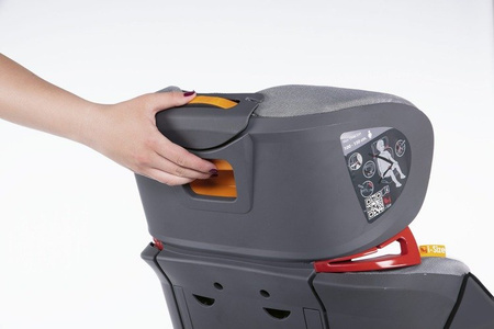 Chicco Fold&Go I-Size Fotelik Samochodowy 15-36 kg Polar Silver