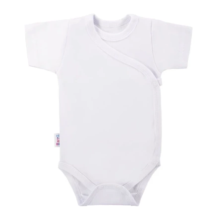Eevi Body Bawełniane Krótki Rękaw Rozmiar 56 Białe