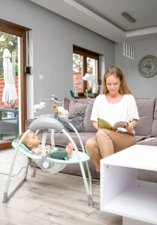 Caretero Loop Huśtawka Elektryczna Mint