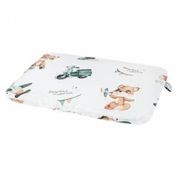 Bambusowa Poduszka Niemowlaka Retro Fox rozmiar 25x30 cm