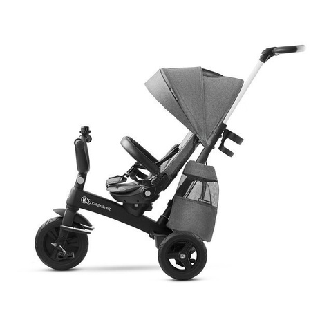Kinderkraft Easytwist Rowerek trójkołowy Platinum Grey