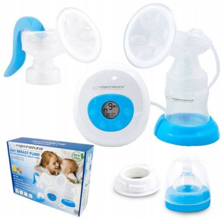 Esperanza Gemelos Laktator Elektryczny/Ręczny 2w1