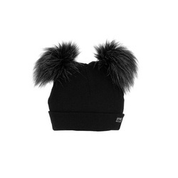 Iltom Czapka Dziecięca Czarna 38cm