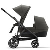 Cybex Gazelle S Wózek Bliźniaczy Soho Grey rama Black