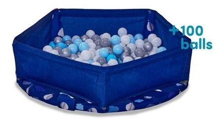 Smart Trike Trampolina Składana/Suchy Basen z Piłeczkami 3w1 90cm