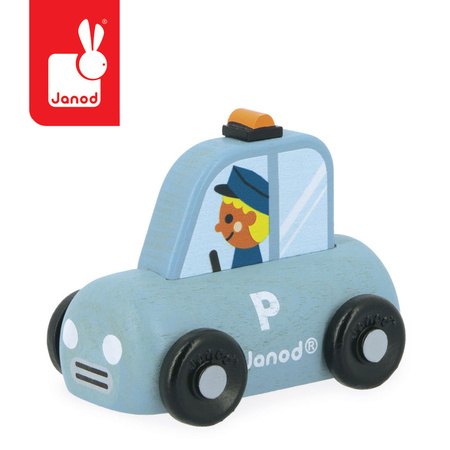 Janod Pojazd Radiowóz Miasto Cross Roads 12m+