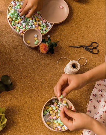 Dantoy EKO Koraliki do nawlekania 280 szt pastel