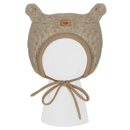 Zaffiro Violet Nevada Czapeczka 100% wełna M (6-12m) Brown