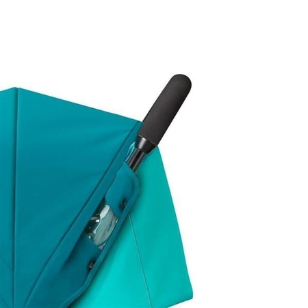 GB Qbit + Wózek Spacerowy Silverfox Grey